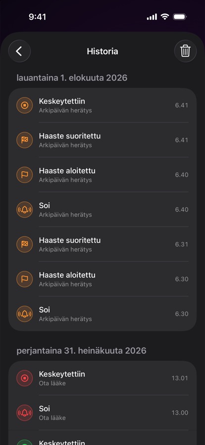 Aiempien heräämisten herätyshistoria