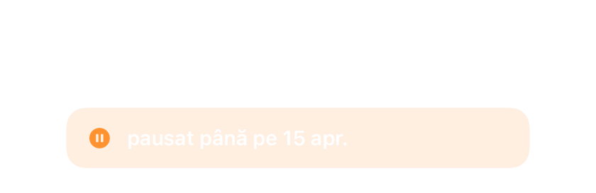 O alarmă pusă pe pauză până pe 15 aprilie în loc să fie ștearsă