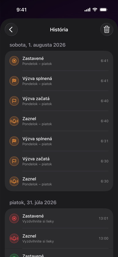 História budíkov z predchádzajúcich vstávaní